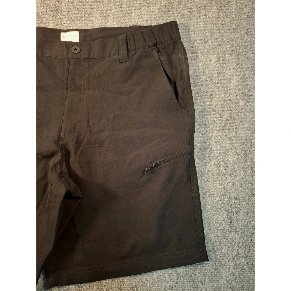 Weatherproof Vintage Men's Performance Short, Black, 9